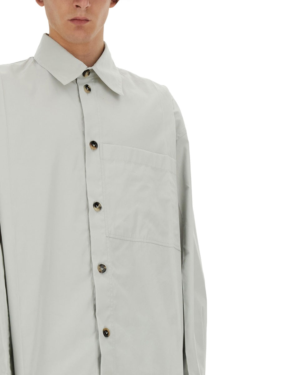 Bottega Veneta Tops? Bottega Veneta Men Silk Shirt Premium Designer Casual Top