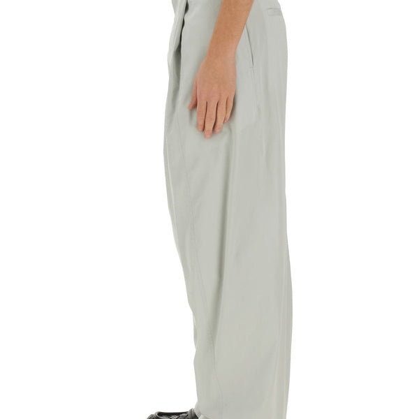 Bottega Veneta Pants? Bottega Veneta Men Silk And Cotton Pants Premium Designer Casual Trousers