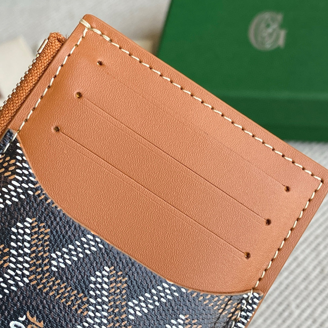 Wallets- Goya Bourbon Card Holder Premium Leather Designer Wallet