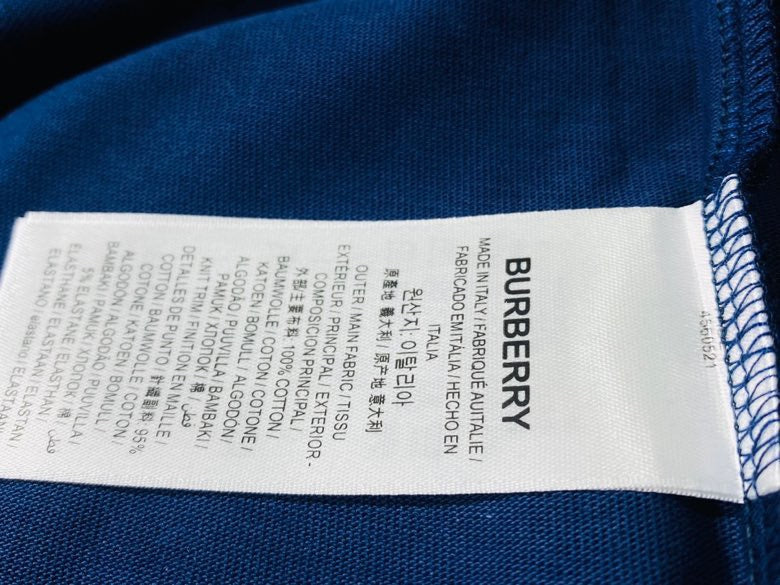 Burberry designer t-shirt full view