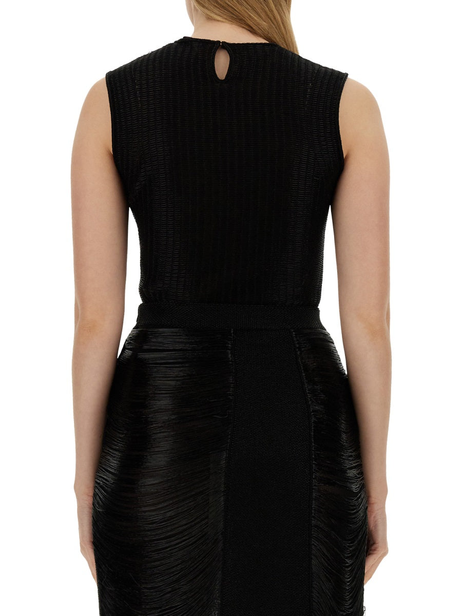 Alexander McQueen Tops? Alexander Mcqueen Women Top Armour Stich Premium Designer Casual Top