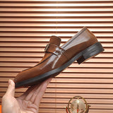 Hermès Grey Classic Ballet Flats - Angled View