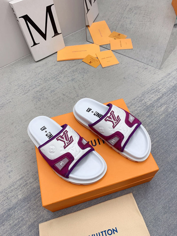 Louis Vuitton shoes Style 363 - texture and material detail