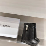 Givenchy Tan Ankle Boots - Toe Detail View