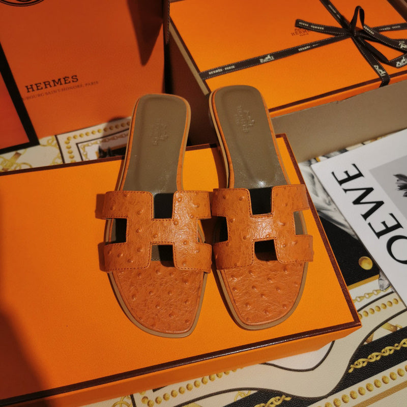 Hermes sandals Style 132 - angled studio shot