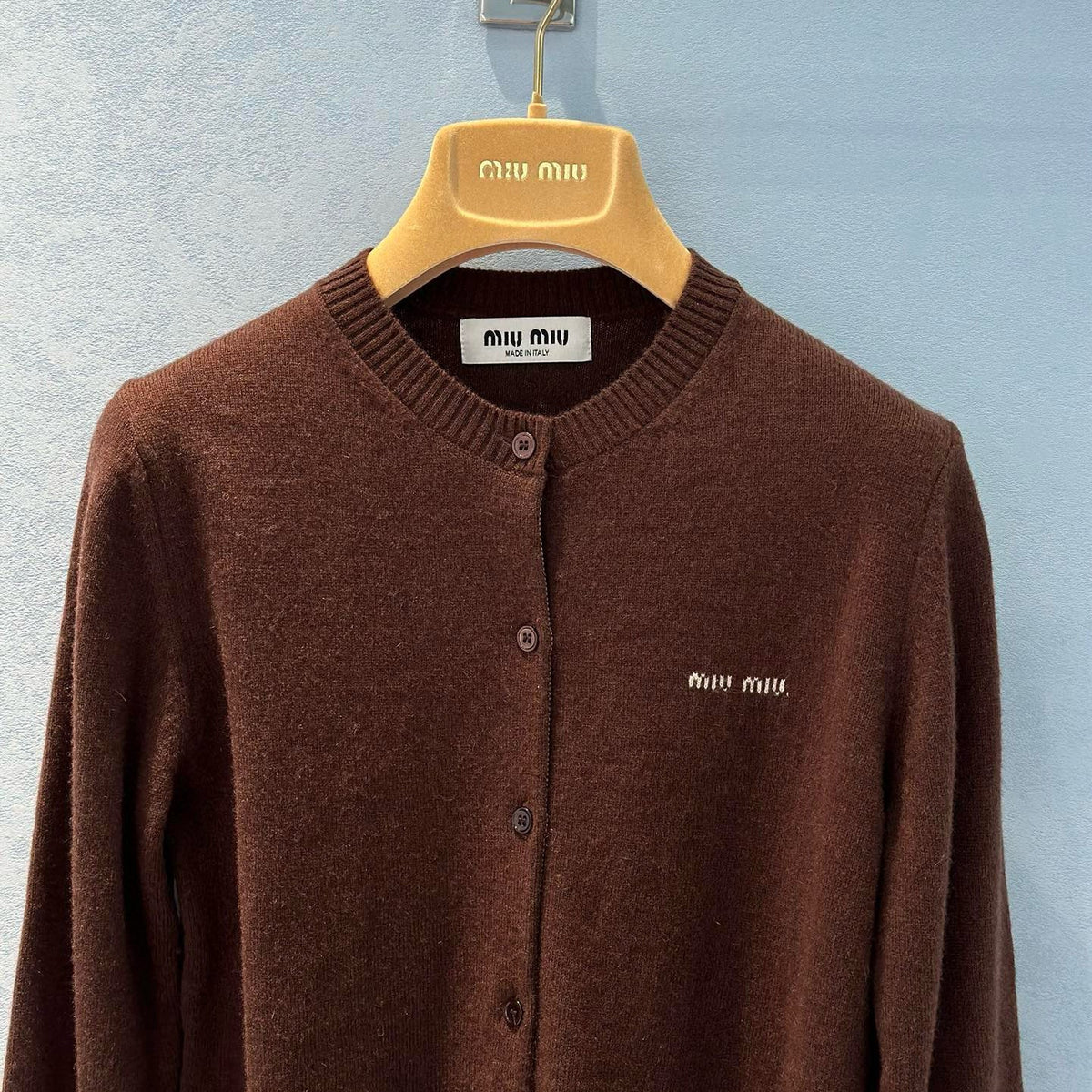 Sweaters- Miu M Cardigan Premium Casual Designer Knitwear