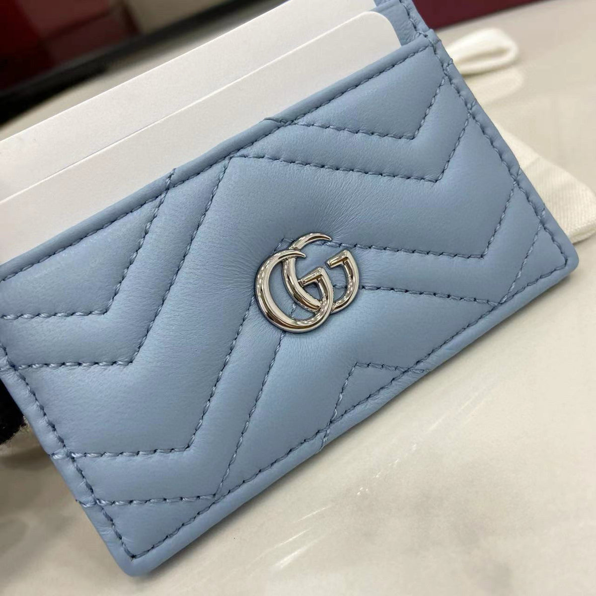 Gucci Wallets- Gucci Card Holder Premium Leather Designer Wallet