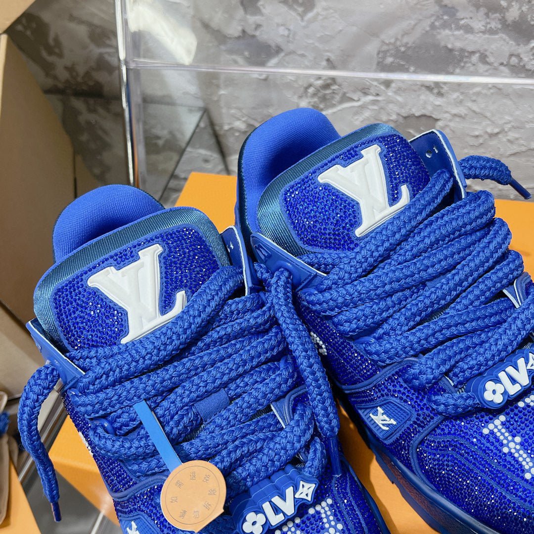 Louis Vuitton Shoes- Louis Vuitton Lou Trainers Comfortable Everyday Designer Shoes