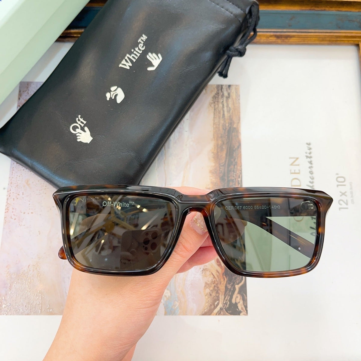 Sunglasses- Off W Sunglasses Luxury Designer UV Sunglasses
