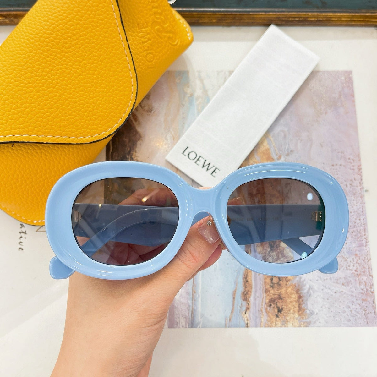 Sunglasses- Loew Sunglasses Luxury Designer UV Sunglasses