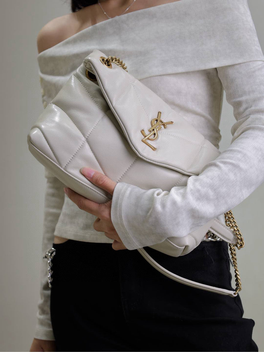 Saint Laurent Bags- Saint Laurent Loulou Puffer Small Bag Premium Designer Shoulder Bag