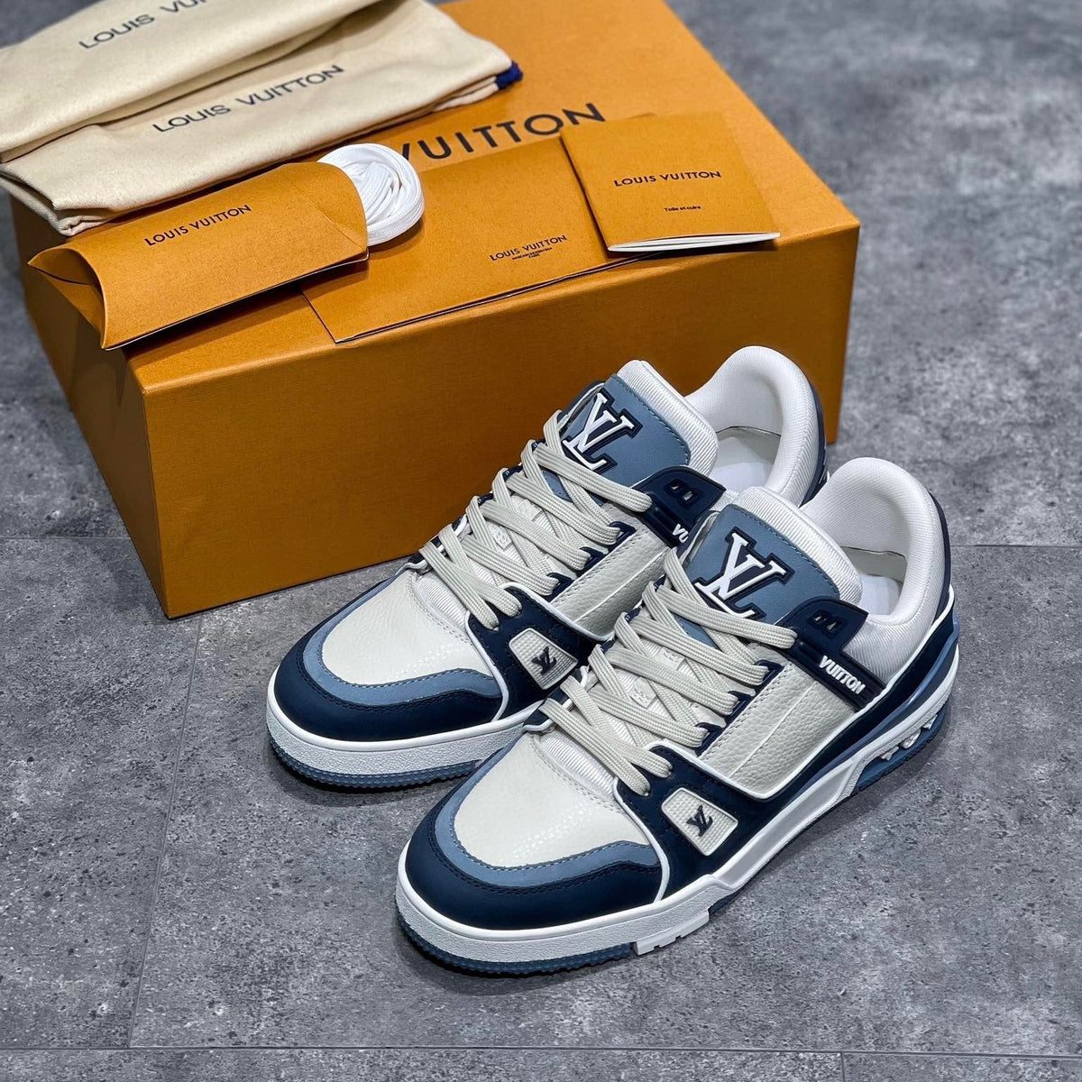 Louis Vuitton Shoes- Louis Vuitton Lou Trainers Comfortable Everyday Designer Shoes