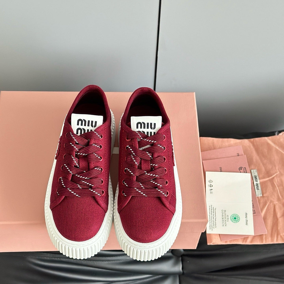 Shoes- Miu M Trainers Premium Designer Casual Shoes