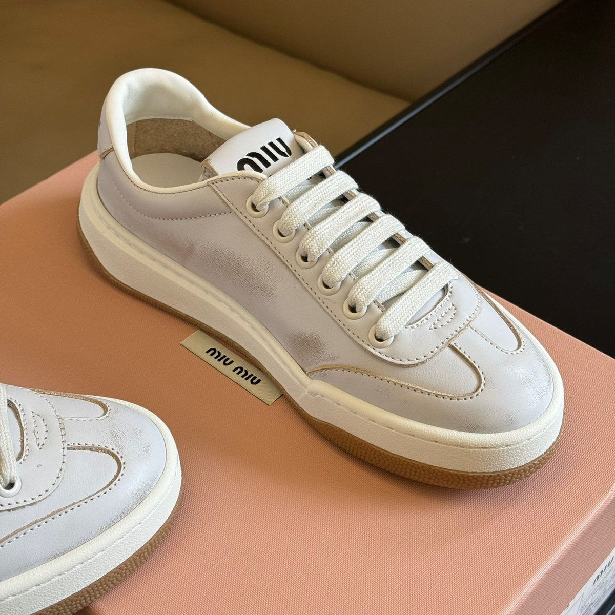 Shoes- Miu M Trainers Comfortable Everyday Designer Shoes