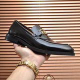Hermes shoes Style 073 - texture and material detail