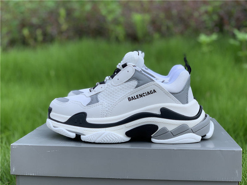 Balenciaga shoes Style 383 - front view, classic monogram styling