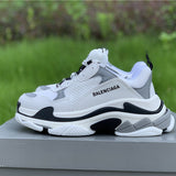 Balenciaga shoes Style 383 - front view, classic monogram styling