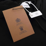 Close-up of Burberry designer clothing craftsmanship