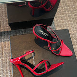 Side profile view of Saint Laurent luxury piece style No.080