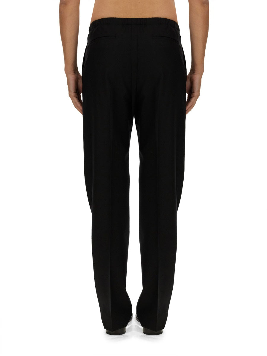 Fendi premium pants detail and craftsmanship close-up