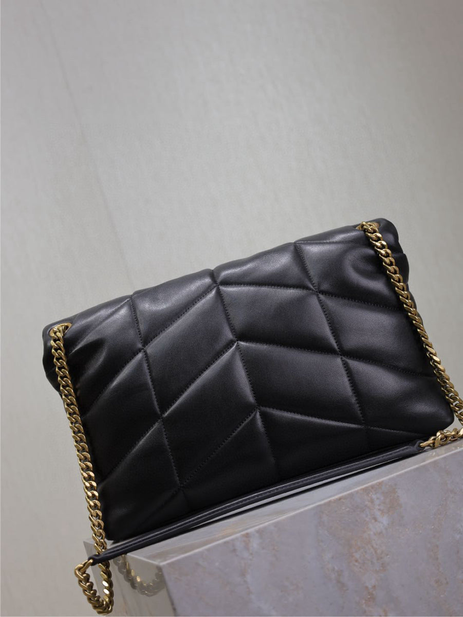 Saint Laurent Bags- Saint Laurent Loulou Medium Puffer Bag Elegant Everyday Designer Handbag