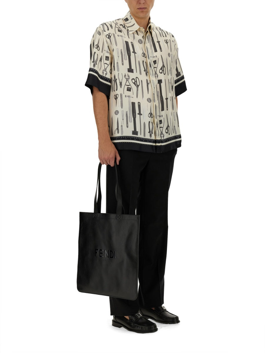 Fendi pants luxury designer piece front view