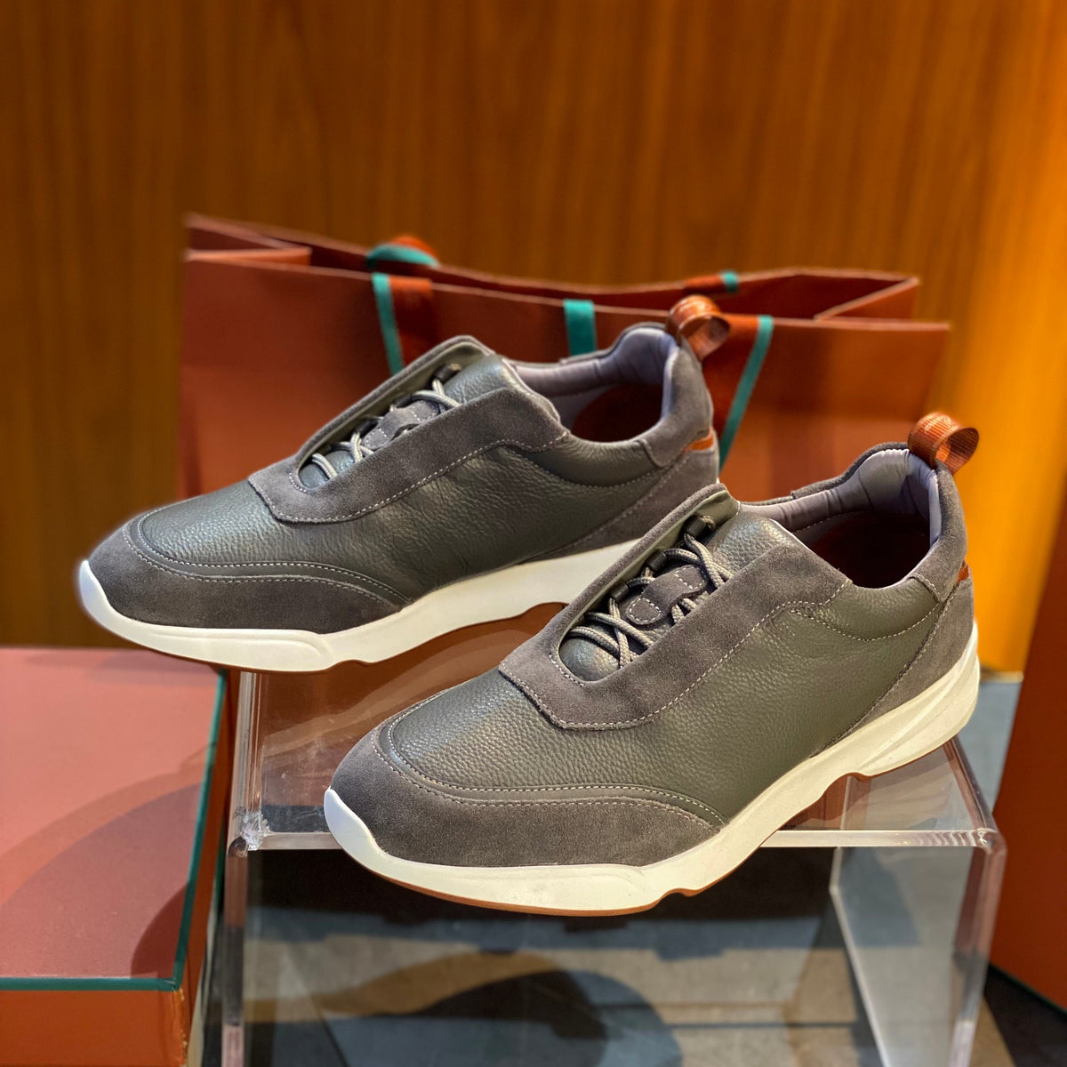Shoes- Loro P Modular Walk Sneakers Premium Designer Casual Shoes