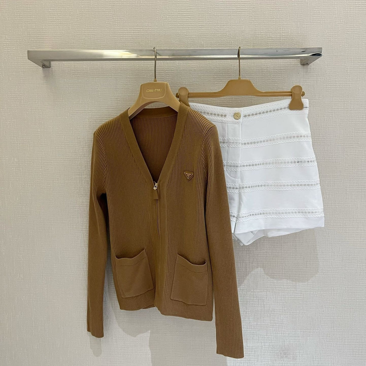 Sweaters- Pd Cardigan Luxury Designer Knit Sweater