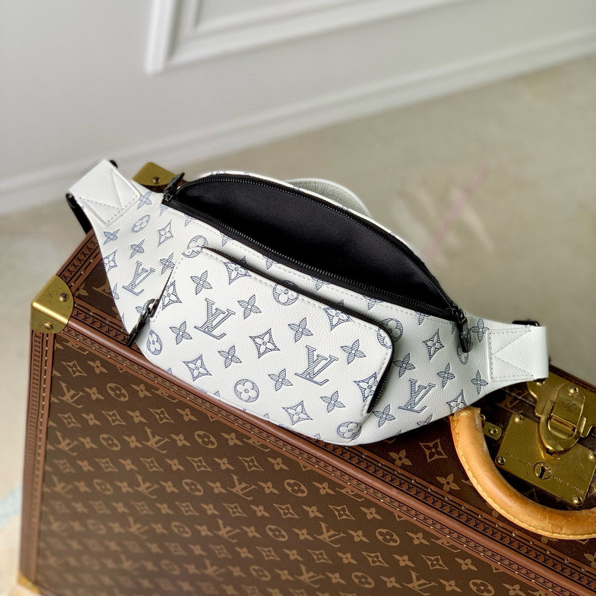 Louis Vuitton Bags- Louis Vuitton Lou Rush Bumbag Elegant Everyday Designer Handbag