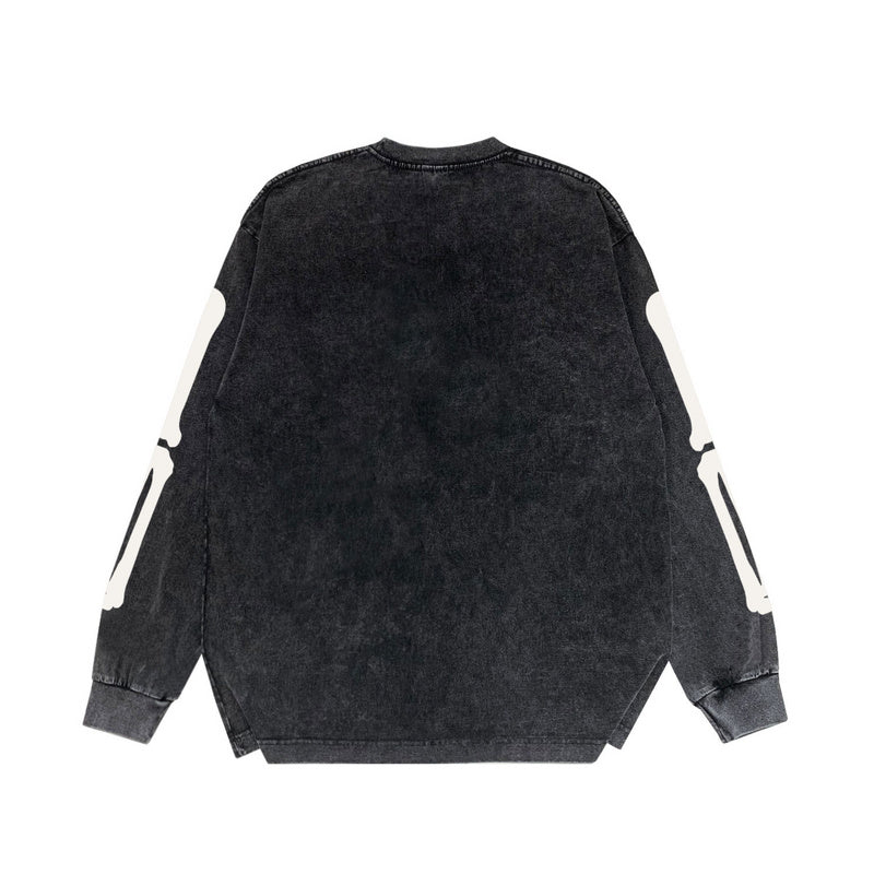 Close-up of Amiri hoodie craftsmanship
