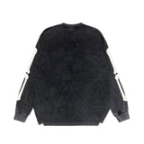 Close-up of Amiri hoodie craftsmanship