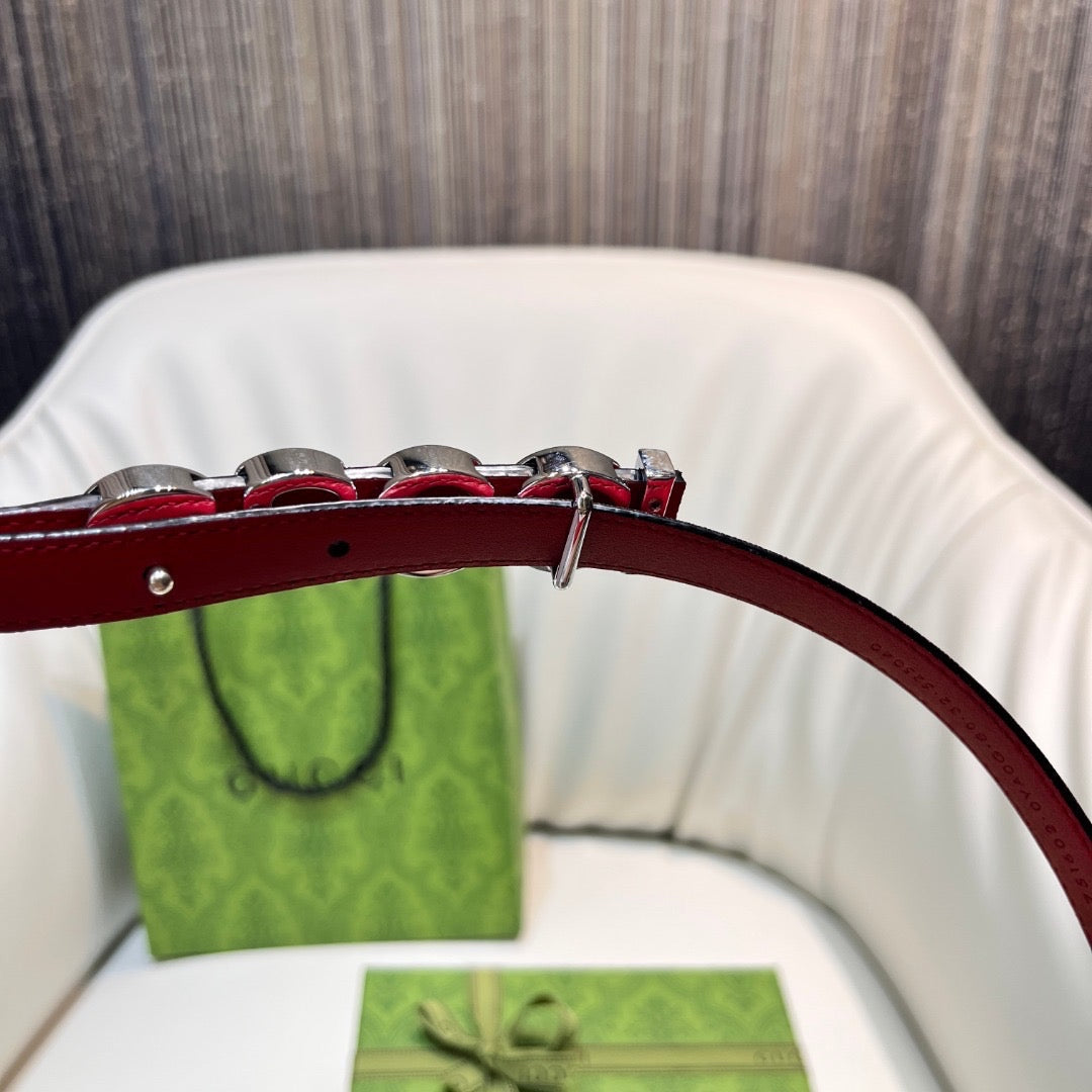 Gucci Belts- Gucci Belt 1.5 Cm Premium Leather Designer Belt