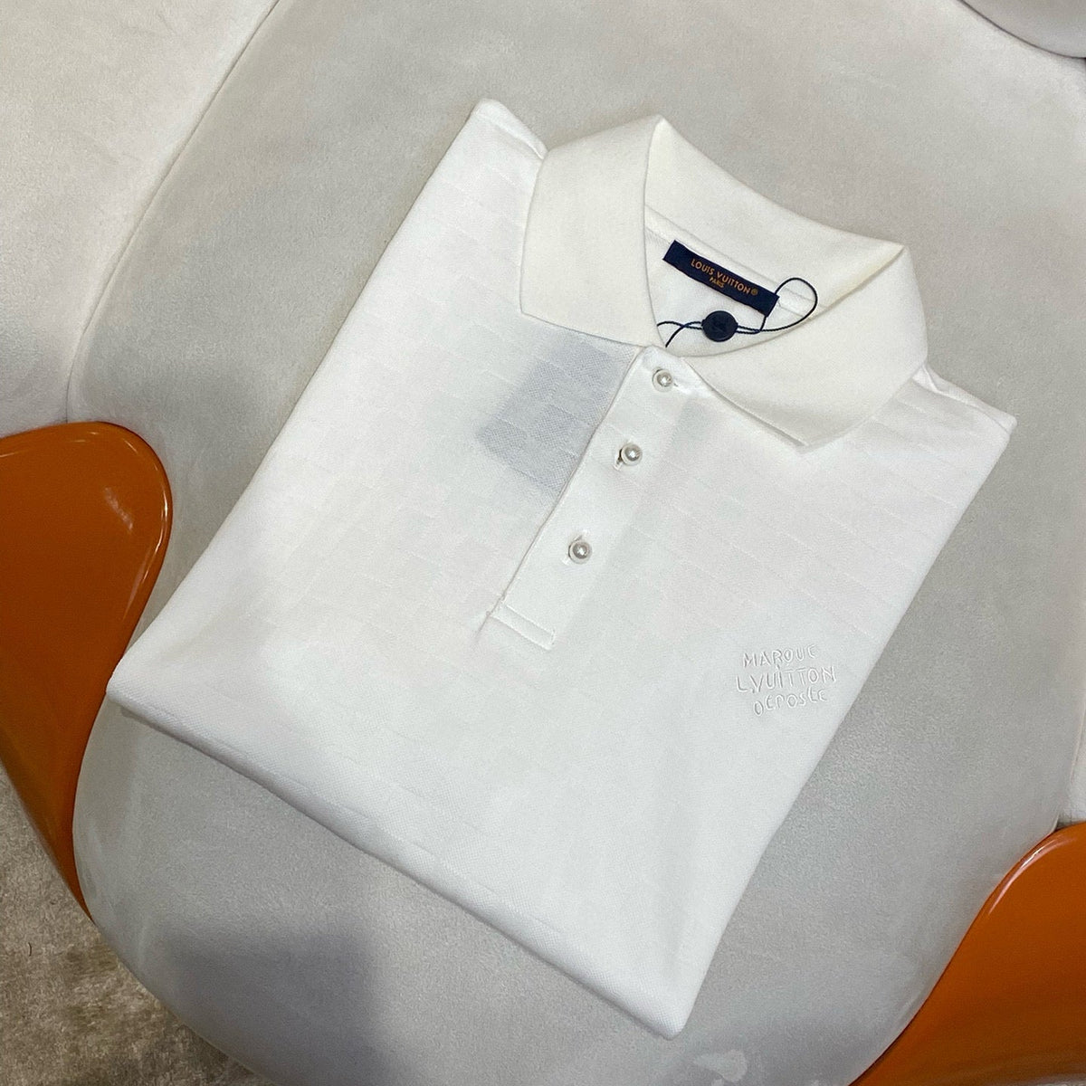 Louis Vuitton Polo Shirts- Louis Vuitton Lou Polo Classic Designer Cotton Polo Shirt
