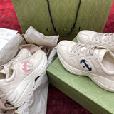 Front view of Gucci Rhyton Sneakers premium sneakers