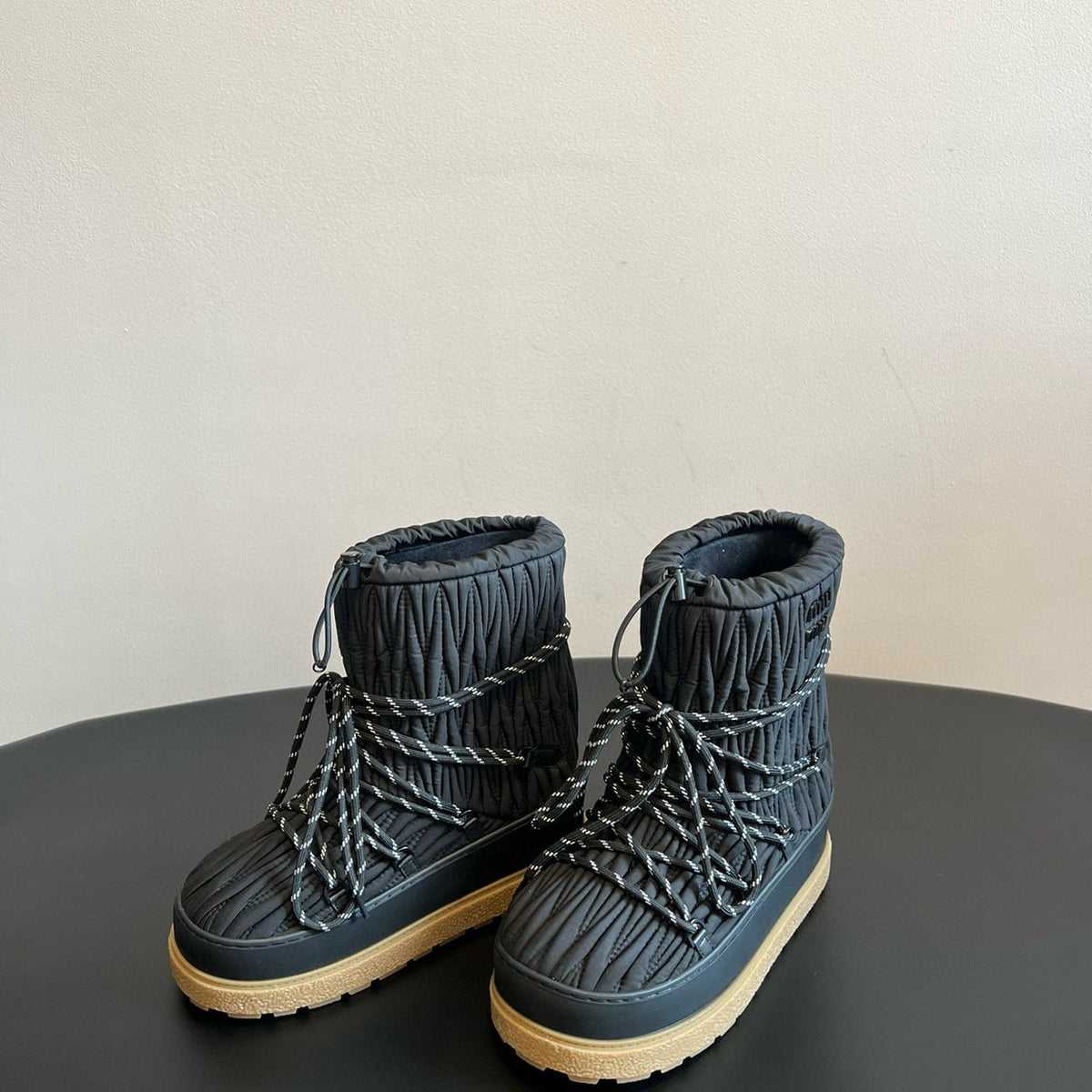 Shoes- Miu M Boots Luxury Lifestyle Designer Footwear