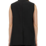 Fendi premium vests detail and craftsmanship close-up