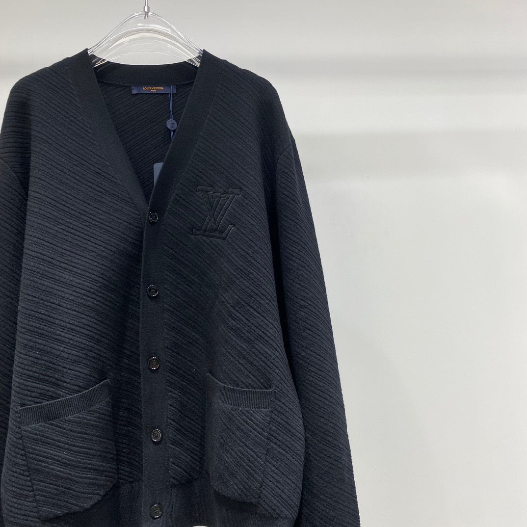 Louis Vuitton Sweaters- Louis Vuitton Lou Cardigan Premium Casual Designer Knitwear