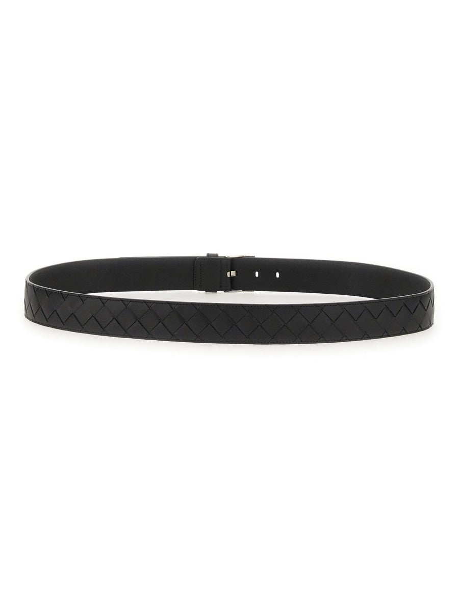 Bottega Veneta premium belts detail and craftsmanship close-up