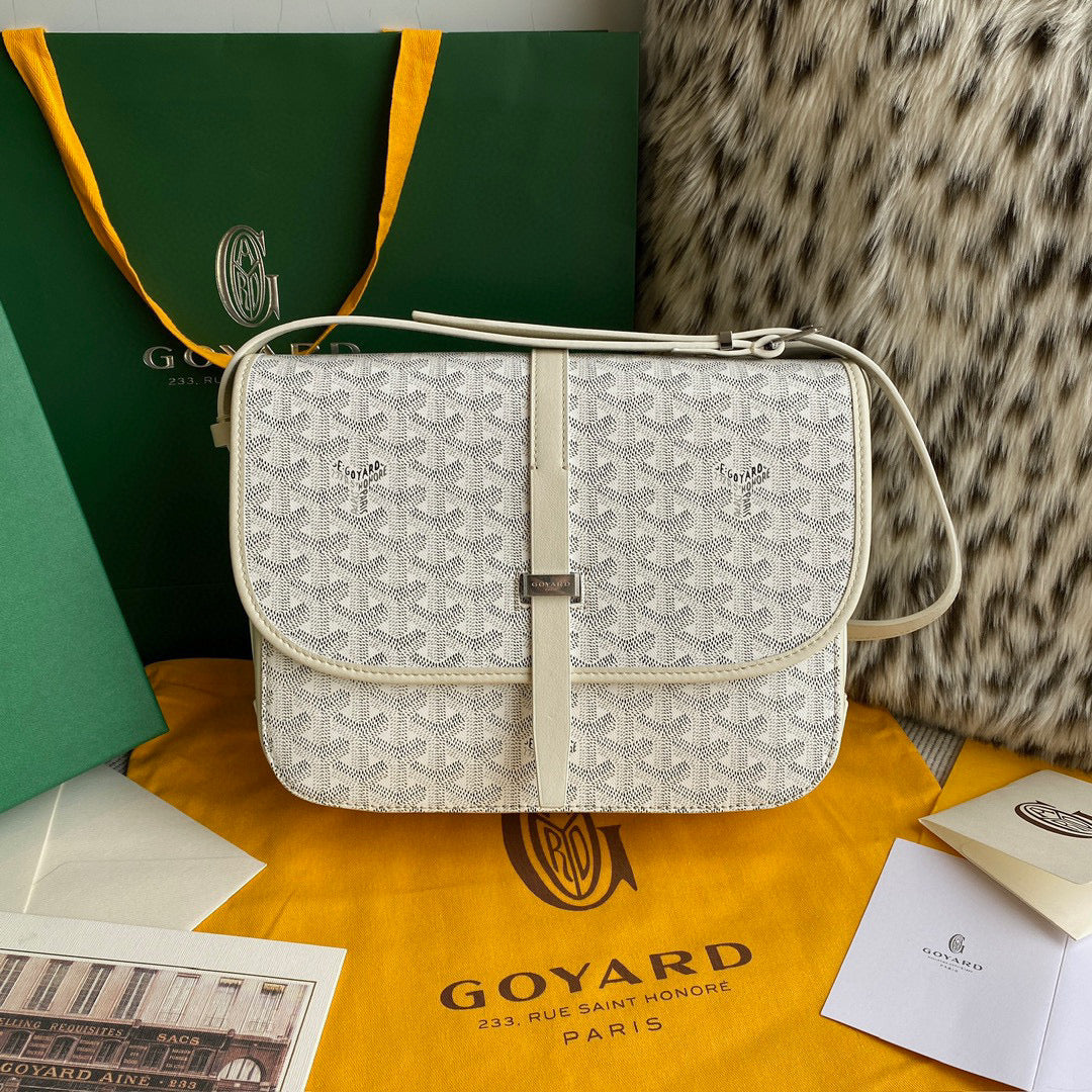 Bags- Goya Belvedere Mm Bag Luxury Designer Leather Handbag