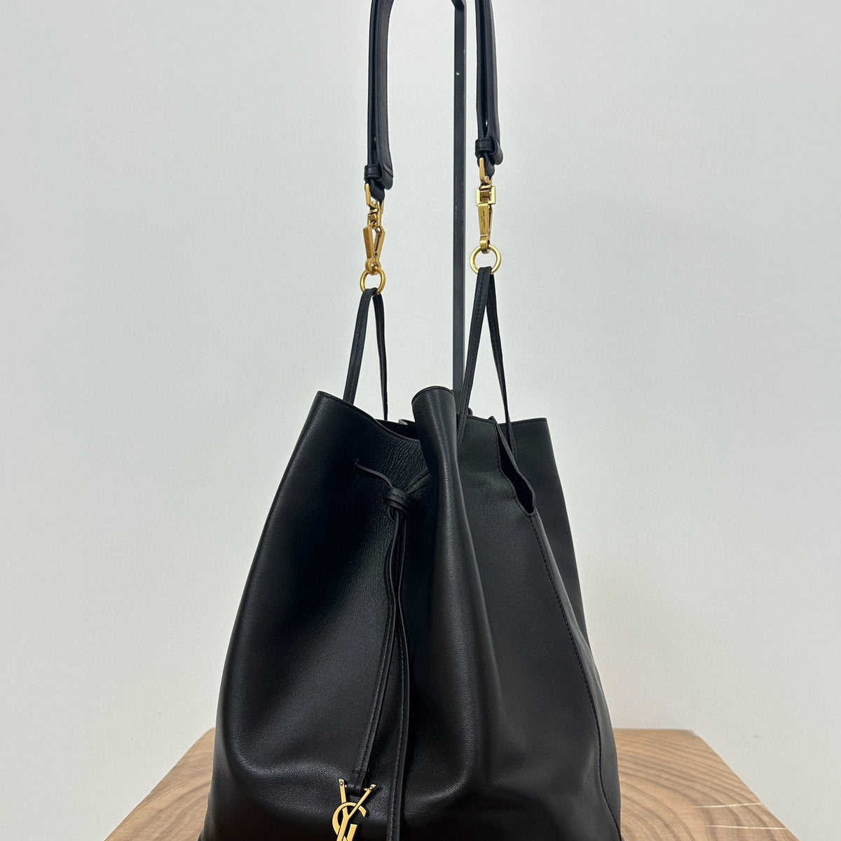 Saint Laurent Bags- Saint Laurent Paris Vii Pochon Bag Elegant Everyday Designer Handbag