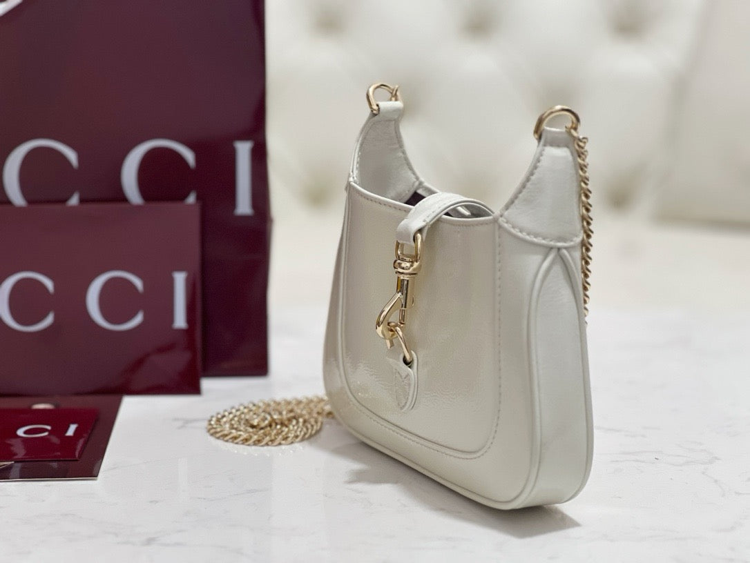 Gucci Bags- Gucci Jackie Notte Mini Bag Luxury Designer Leather Handbag