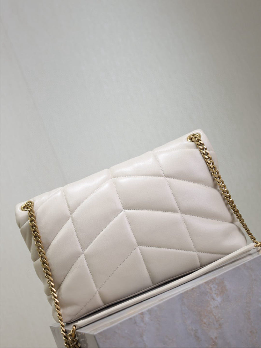 Saint Laurent Bags- Saint Laurent Loulou Medium Puffer Bag Luxury Designer Leather Handbag