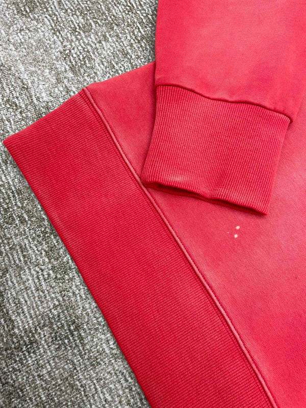 Close-up of Amiri hoodie craftsmanship