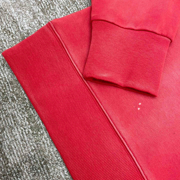 Close-up of Amiri hoodie craftsmanship