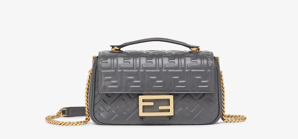 Fendi Bags? Fendi Baguette Chain Midi Nappa leather Bag Premium Designer Shoulder Bag