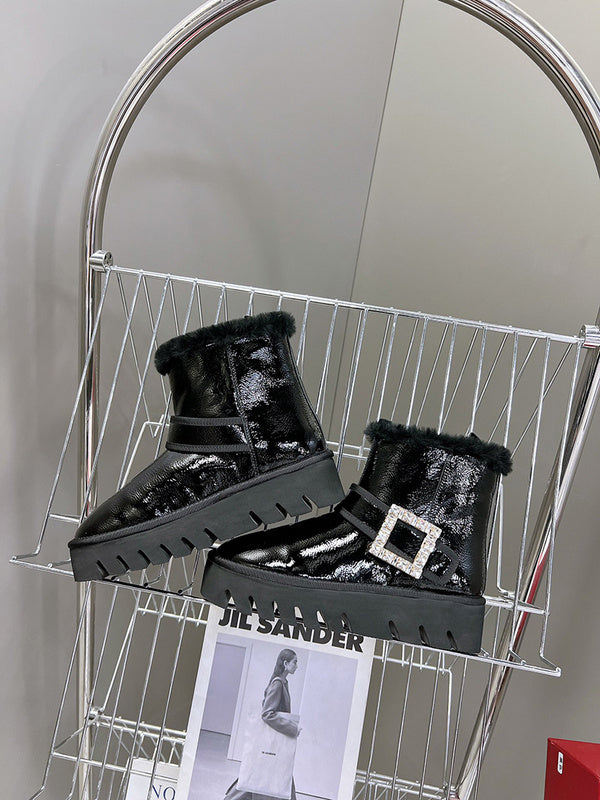 Close-up of Roger Vivier shoes craftsmanship