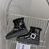 Close-up of Roger Vivier shoes craftsmanship