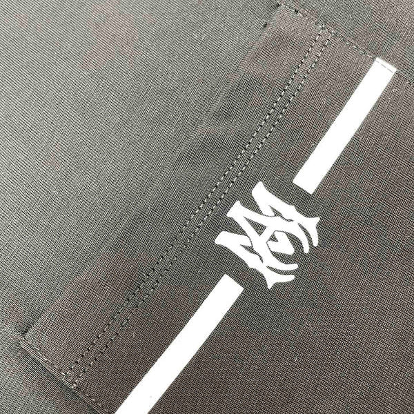 Close-up of Amiri t-shirt craftsmanship
