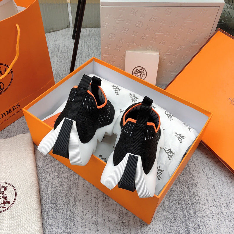 Hermes shoes Style 327 - logo and branding close-up