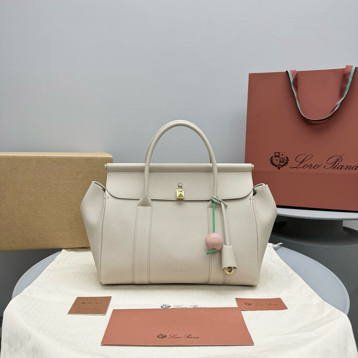 Bags- Loro P Loom Bag L32 Premium Designer Shoulder Bag